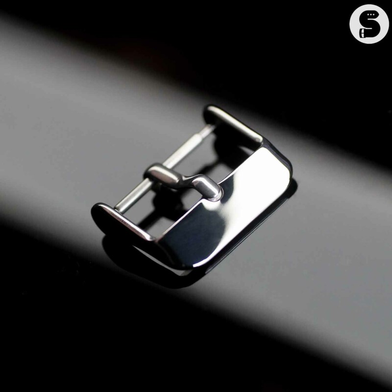 stainless steel pin buckle silver polished 304L